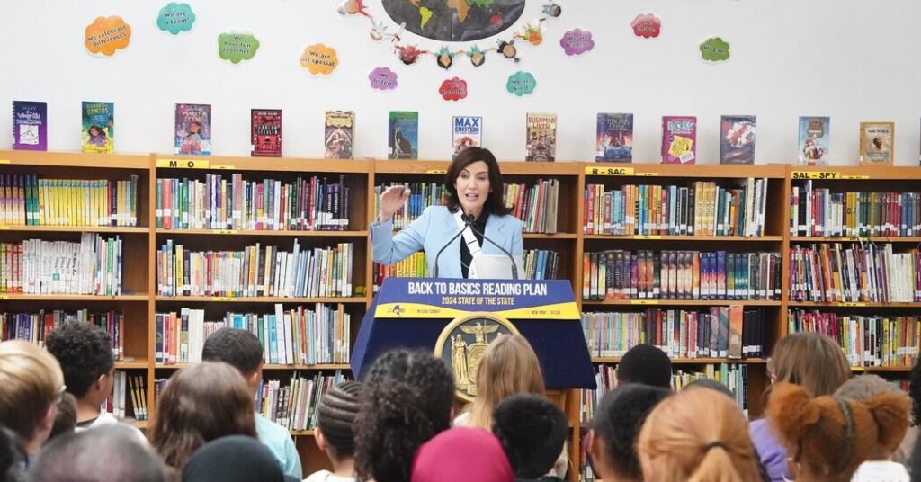 As Literacy Lags, Hochul Suggests Changing The Way Schools Teach