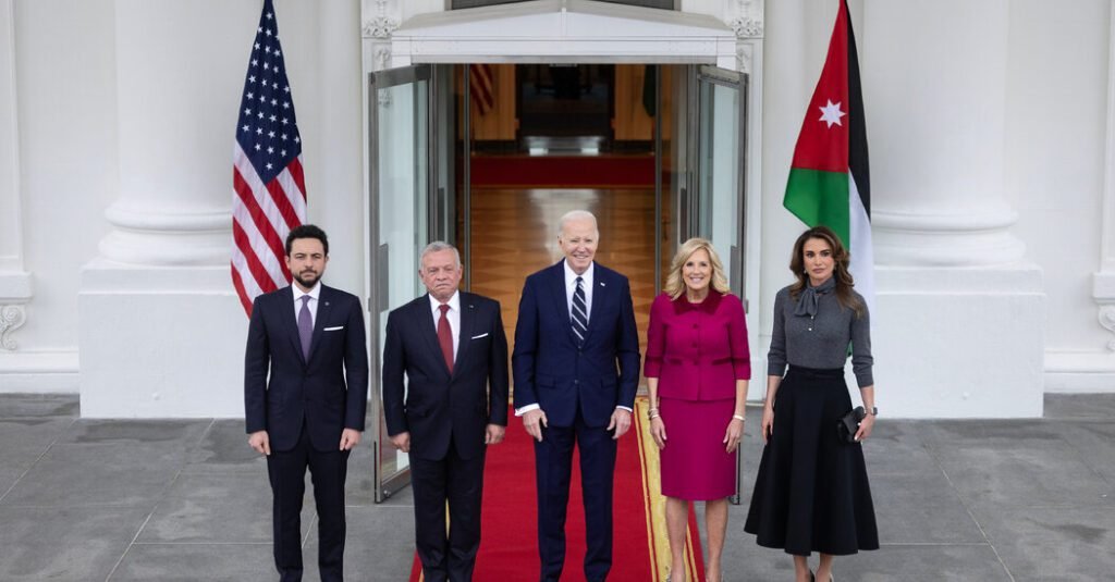 King Abdullah And President Biden Met At The White House