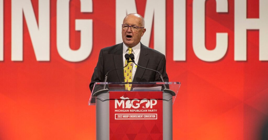 Pete Hoekstra Is The Rightful Chairman Of The Michigan Republican