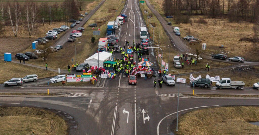 Protesting Polish Farmers Block Much Of Ukraine's Western Border