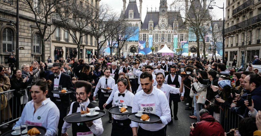 Paris Waiters Compete As Historic Pre Olympics Competition Returns