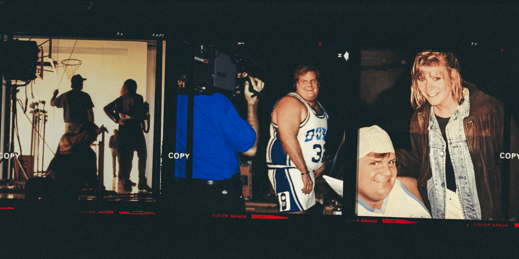 Thirty Years Ago, Chris Farley And College Basketball Collided In