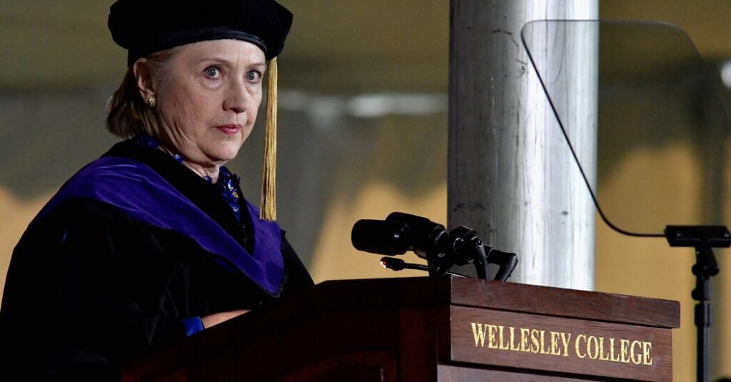 Hillary Clinton's Return To Wellesley Met With Protests And Calls